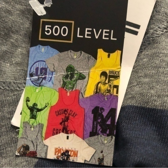 NWT Alternative Earth Grey Athletic Tank Top Size L - Picture 5 of 6